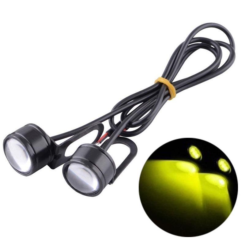 Super Bright Driving Light Eagle Eye Led Reverse Backup Signal Light Motorcycle Fog Lamp Headlamp Daytime Running Flashing Light