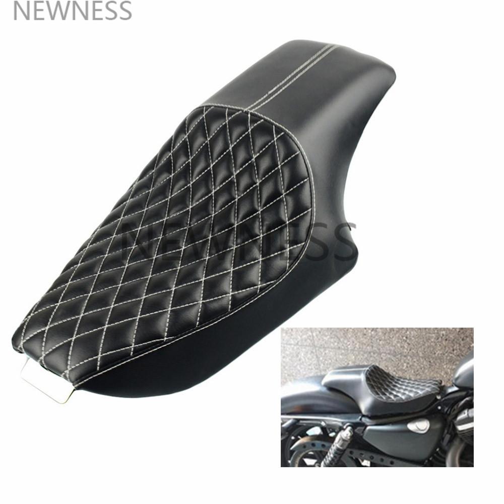 

Мотоциклетное кожаное сиденье водителя спереди и сзади для Harley Davidson Sportster XL Iron 2004-2016 X48 883 1200 V