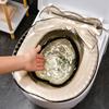 Bidet Sitzbad für Toilettensitz, Tieferes Becken beruhigt und reinigt Breiter Sitz Anti Überdampf