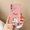 Cover For Honor 20i 20E 20 Lite Pro Case Bear Liquid Silicone Full Coverage Anti Drop Protectors For Honor 20Lite 20Pro Carcasa