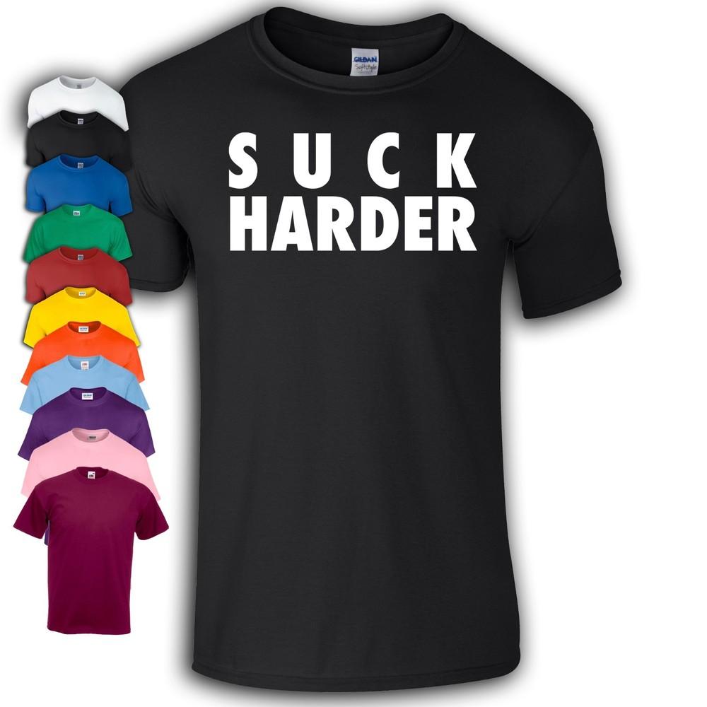 

Suck Harder TShirt | Gay | Queer | Funny M