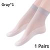 Women's Ultra-thin Cotton Silk Short Socks Seamless Breathable Socks Nylon Fashion Ladies Female Short Ankle Silk Socks