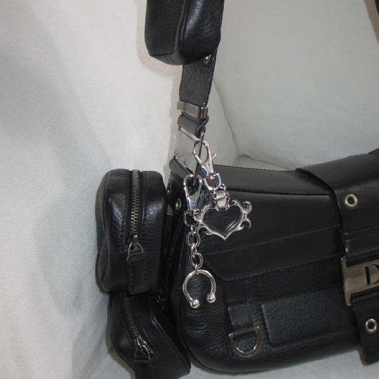 Chic Horseshoe Bag Pendant Key Accessory Fashion Dangle Earrings Key Pendant