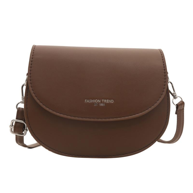 Fashionable French Style Small Batch Women s Bag 2024 New Spring Versatile Shoulder Bag Handbag Wholesale коричневый