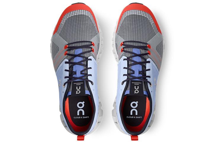 On Cloud X 1 Lightweight Textile, Leather Cushioning Abrasion Resistant Breathable Low Top Running Shoes Men's 38.98942