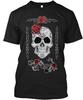 Skull Rose Tattoo Desig TTshirt Made In the USA Size S To 5XL