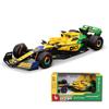Bburago 1:43 McLaren MCL38 2024 Monaco F1 Race Alloy Car Model