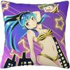 Urusei Yatsura Throw Pillow Covers Pillowcases Square Anime Decorative Covers Cushion