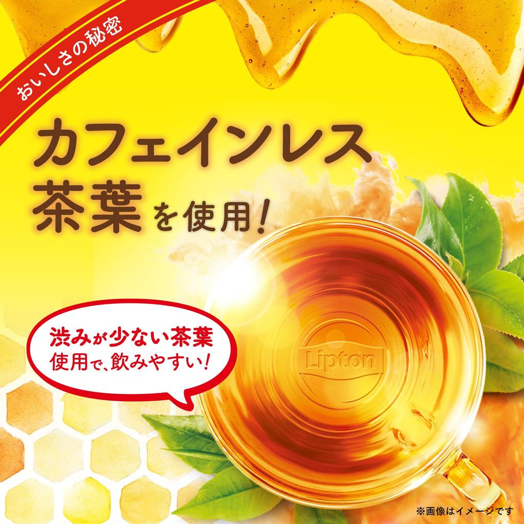 Lipton Decaffeinated Honey Black Tea, 40 Tea Bags
