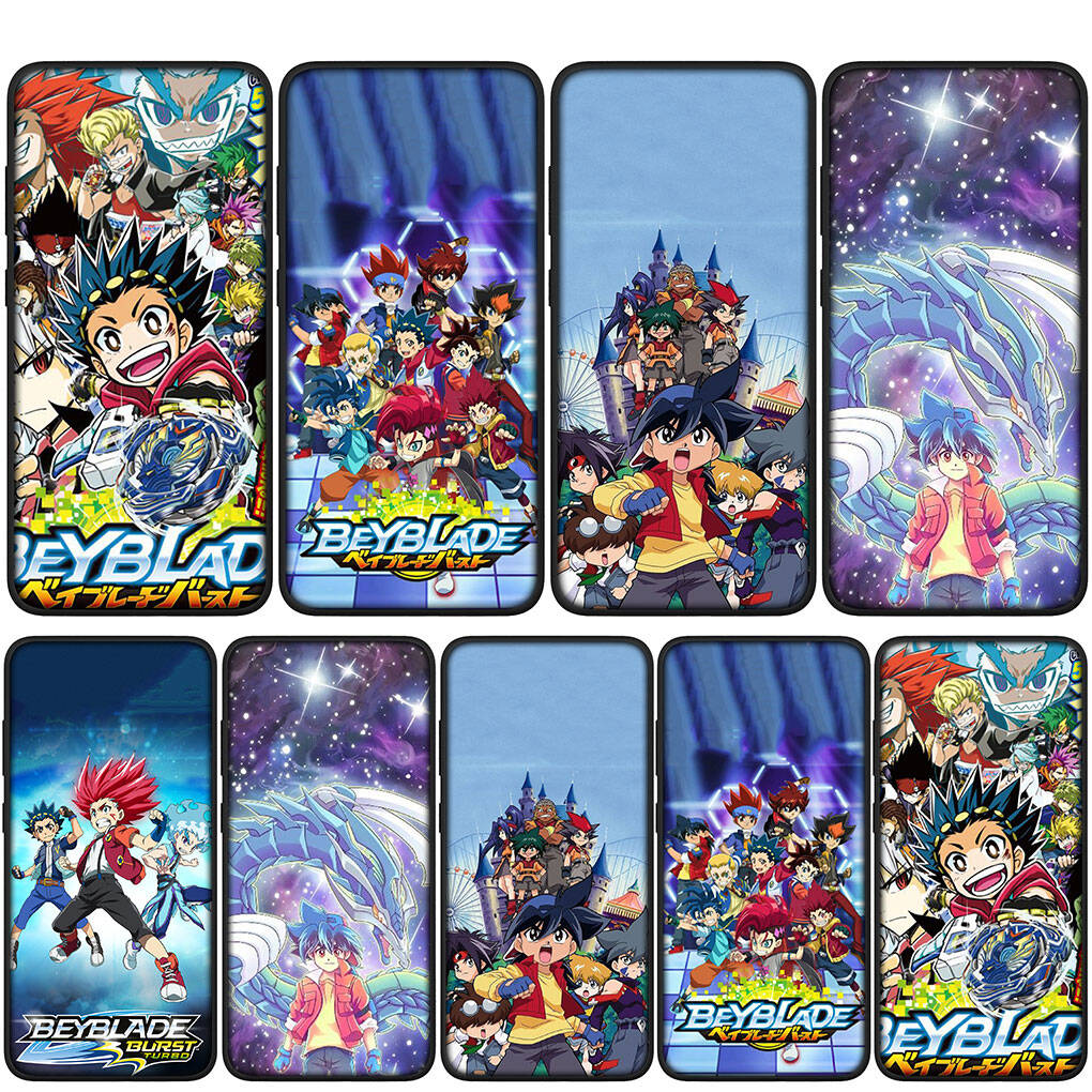 for Motorola Moto Edge 70 60 50 G54 G86 Samsung Galaxy S25 iPhone 17 16 15 Xiaomi Redmi Note 14 Pro Max Phone Case Anime Beyblade Burst Finish Cover