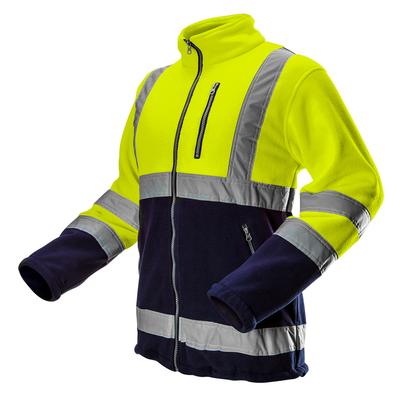 Hi-Vis Fleece Sweatshirt, Yellow, Size M
