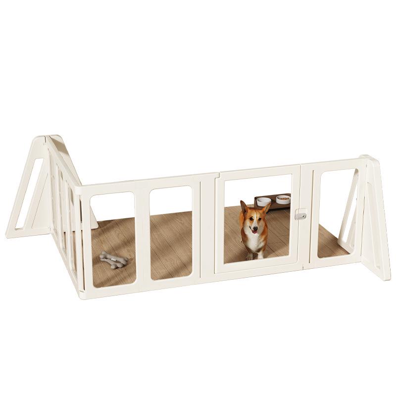 60CM High Transparent Indoor Dog Fence - Flexible Barrier for Small Pets