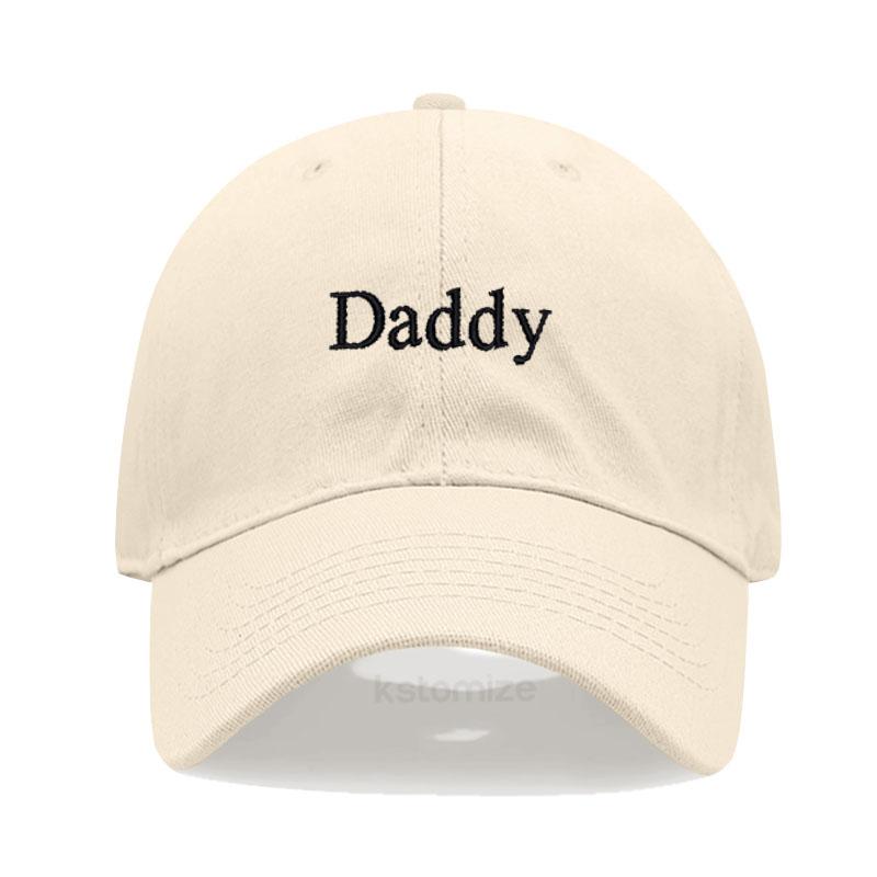 Daddy Embroidered Baseball Cap for Women Men Fashion Adjustable Soft Cotton Dad Hat Unisex Classic Golf Caps