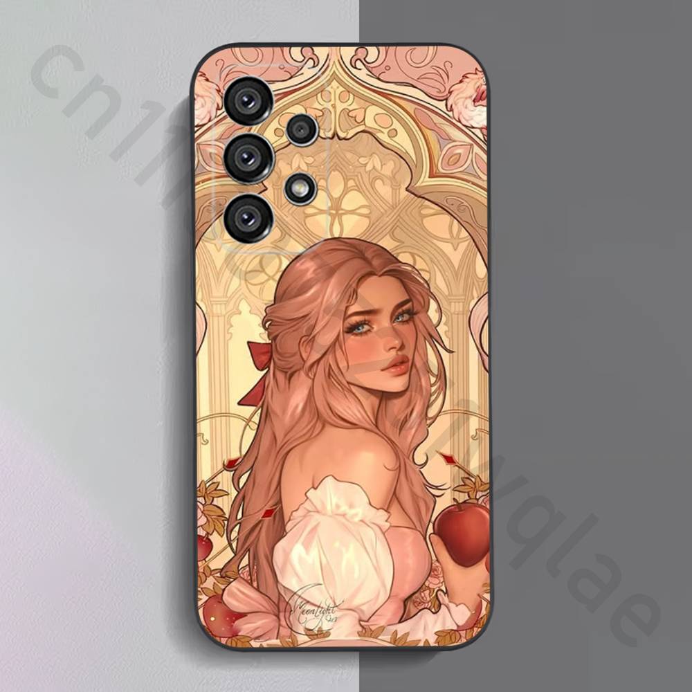 Once Upon a Broken Heart  Phone Case for Samsung S25 S24 S23 FE S22 S21 S20 FE plus Ultra Black soft shell