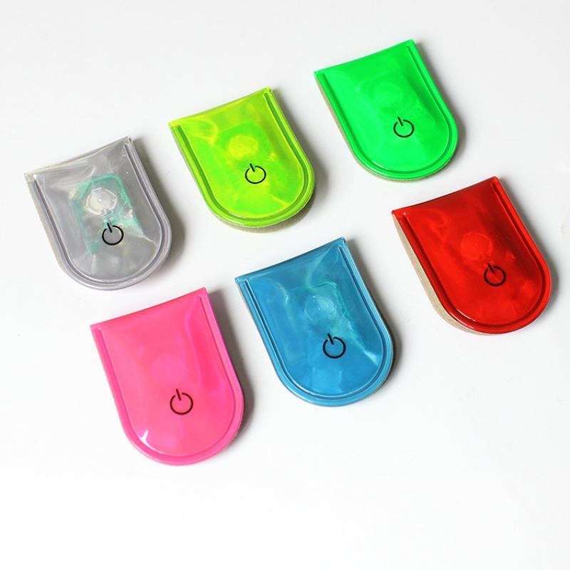 Reflective Magnetic Clips For Kids Backpacks Reflector Bag Clips For Night Walking Bike Cycling Safety Accessories