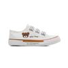 Autumn new low-top bear espadrilles female tide student versatile casual flat-bottomed retro board shoes
