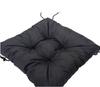 Decorative Chair Cushion 40X40 Black