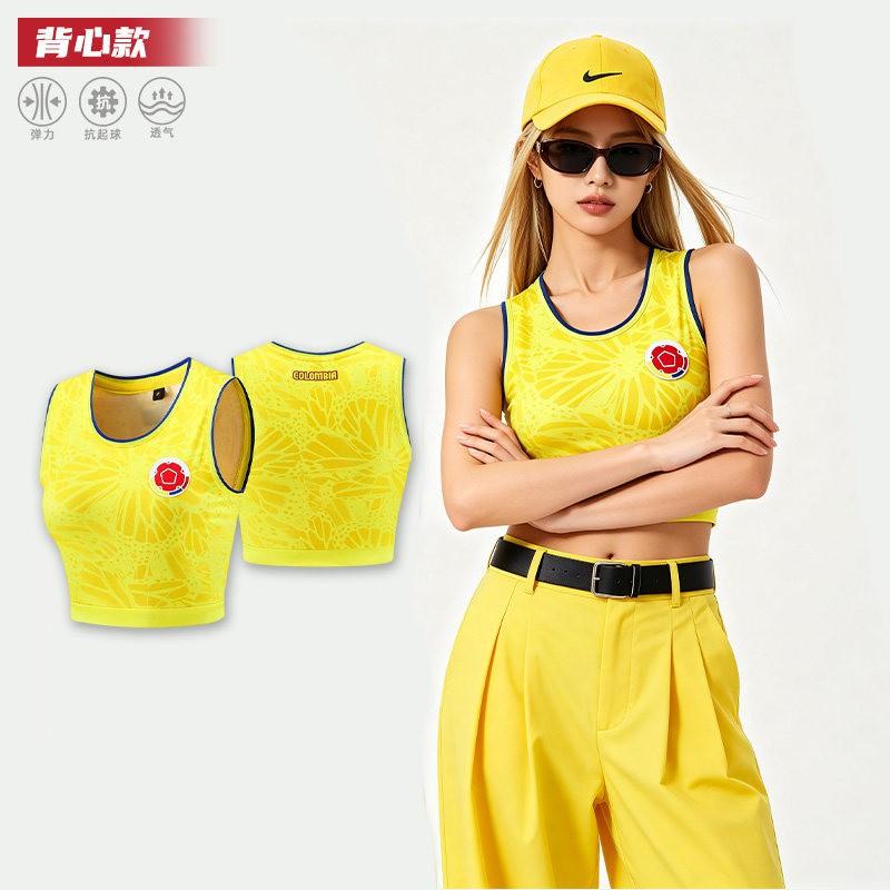 Womens Soccer Jersey Short Sleeve Vest National Team World Cup Sports Top Cycling