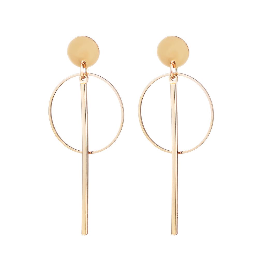 Strictly Selected Personalized Geometric Earrings, Fashionable Circle One-Shaped Stud Earrings