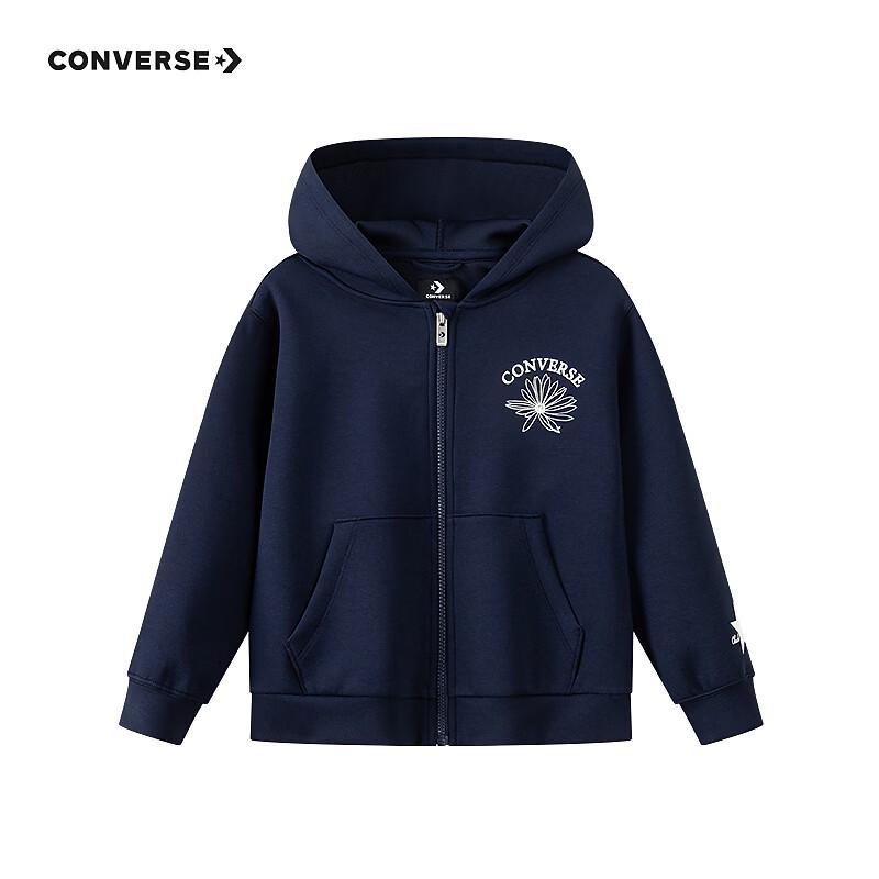 Converse Teen Girls' Letter Print Hooded Sweatshirt