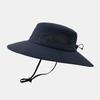 Wide Brim Sun Hat For Men Women Foldable Fishing Hat UV Protection Quick Drying Waterproof Bucket Hats For Hiking Beach Hiking Kayaking Camping