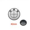 Insignia de ABS de 45 mm 74/82 mm de Buje 56/68 mm Insignia para Capó Delantero de Coche Tapacubos para BMW M Logo G30 G31 G38 G11 G12 G20 G28 F10 F48 F49