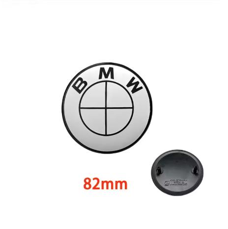 Insignia de ABS de 45 mm 74/82 mm de Buje 56/68 mm Insignia para Capó Delantero de Coche Tapacubos para BMW M Logo G30 G31 G38 G11 G12 G20 G28 F10 F48 F49