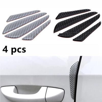 4PCS Αυτοκόλλητο Αυτοκόλλητο Αυτοκόλλητο Προστατευτικό Σώματος Αυτοκινήτου Προστατευτικό άκρου πλευρικής πόρτας αυτοκινήτου Προστατευτική λωρίδα προστασίας από ξύσιμο προφυλακτήρα προφυλακτήρα