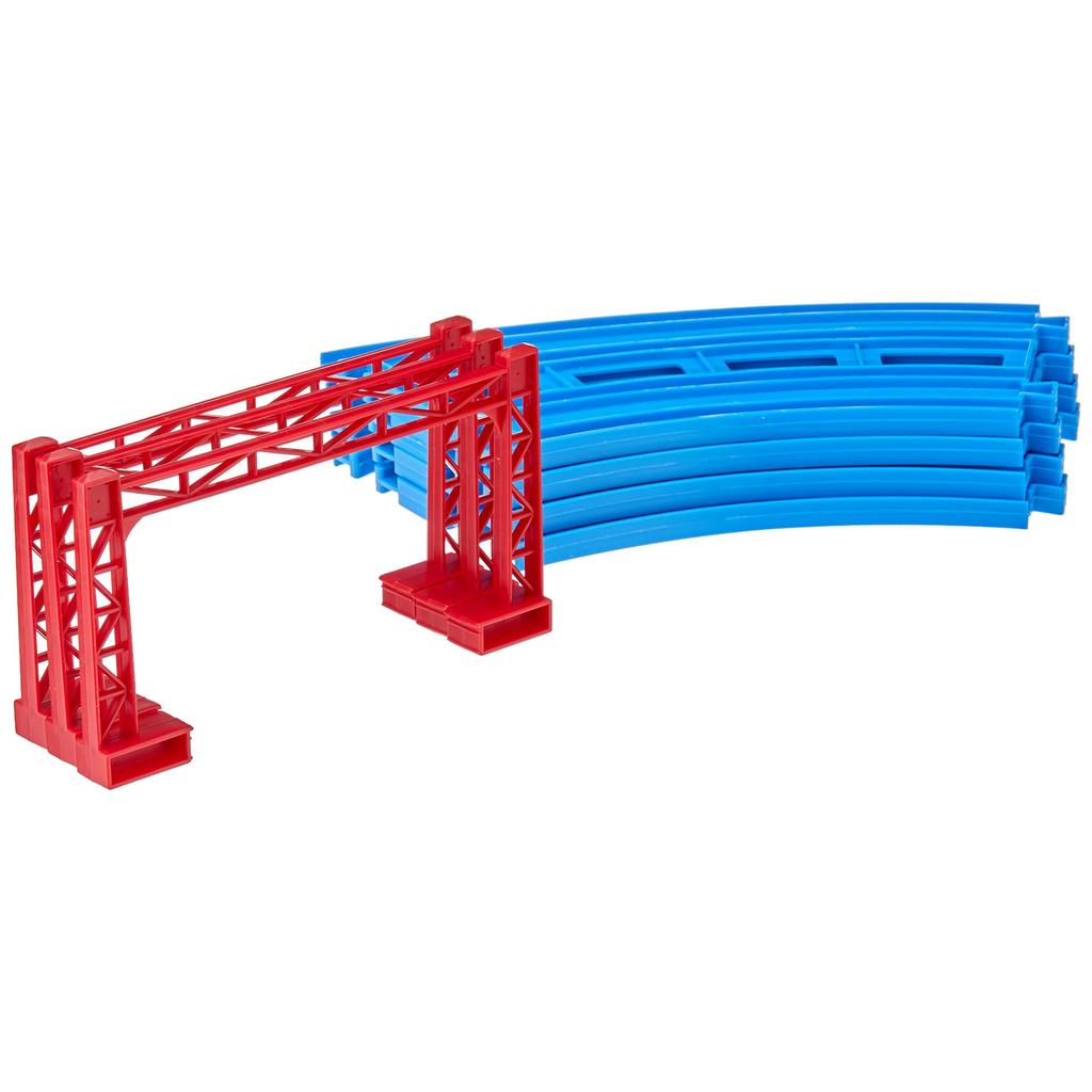 TAKARA TOMY Plarail double track curved rail (4 pieces) R-05
