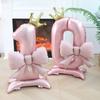 Crown Shape Aluminum Foil Balloons Pink Color 42 Inch Balloons  Wedding Venue Decoration