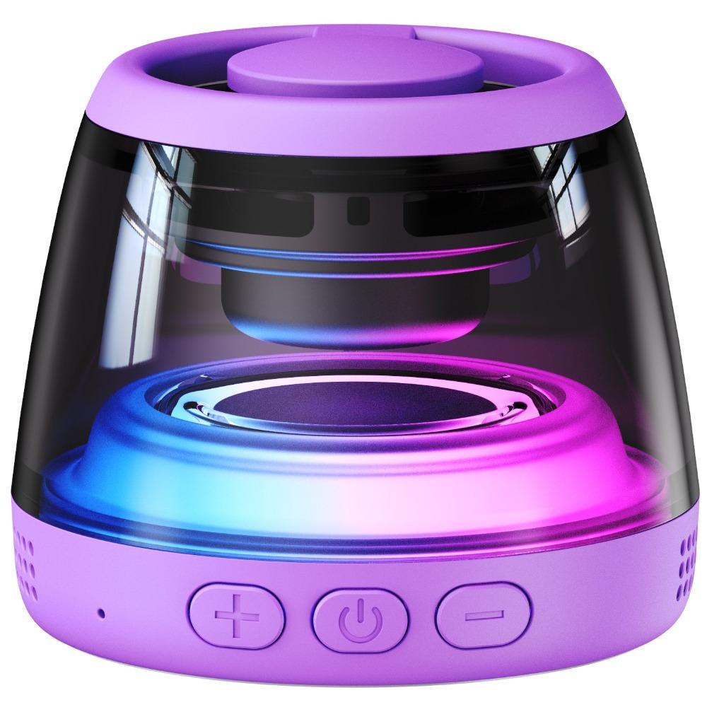 Magnetic Wireless Phone Stand Gaming Speaker – MagSafe & Android Compatible, IPX5 Waterproof, RGB Lighting, Metal Surface Mount