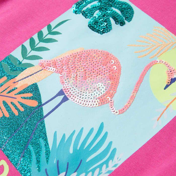 T-shirt pour enfants rose foncé 92/104/116/128/140
