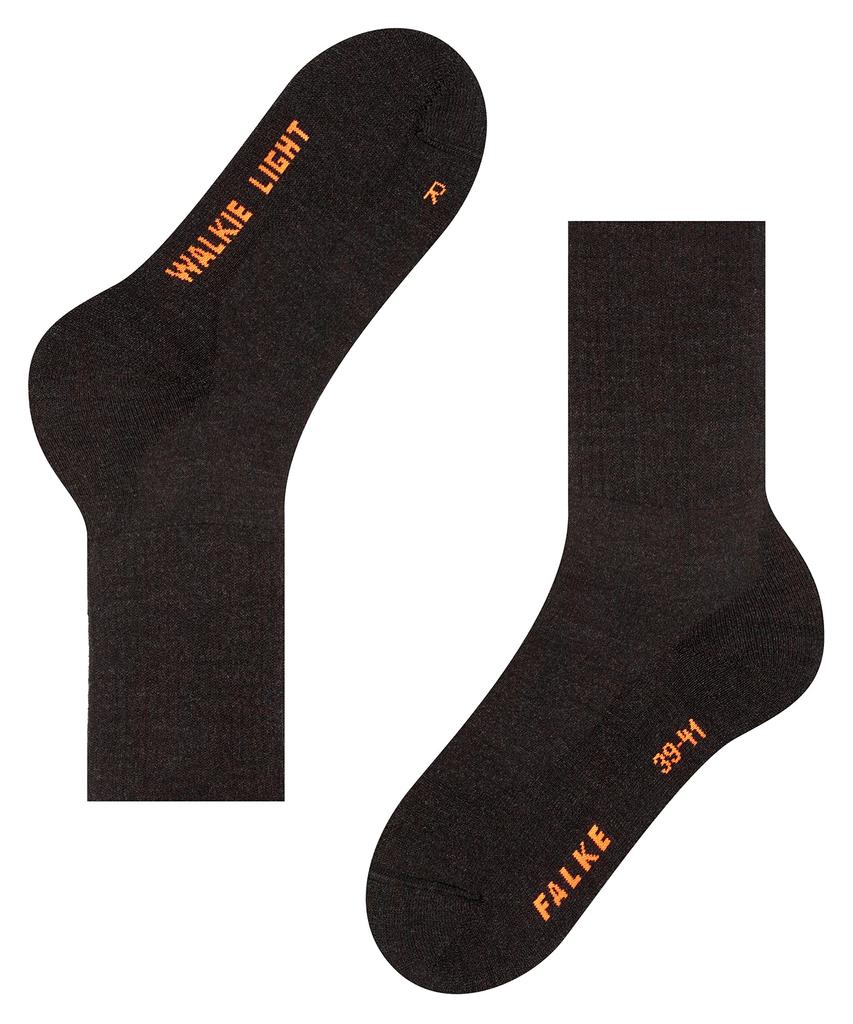 Falke Socks Wool Ribbed Casual Colorful 16486 WALKIE LIGHT 3080 ANTHRA MEL [FALKE] Men's Women's 44-45 [Regular Product]