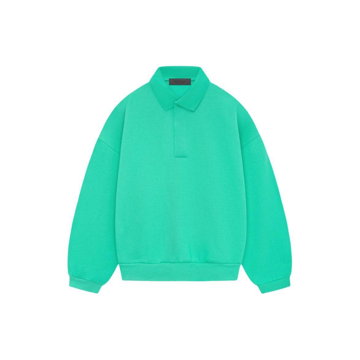 

Мужские поло с длинными рукавами Fear of God Essentials, мятный лист, зеленый 192SP244392F L