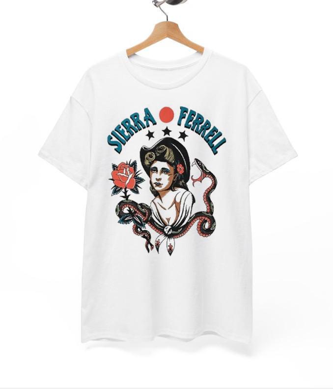 Sierra Ferrell Concert 2024 White All Size Unisex T-Shirt Gift For Fan Unisex T-Shirt XXXXL