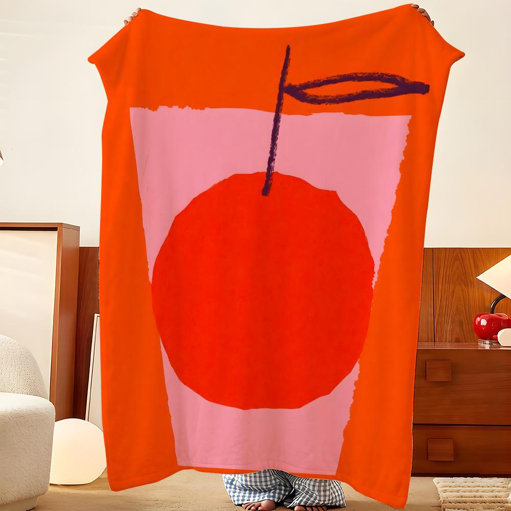 Artist M-Matias L-Larrain Throw Flannel Throw Blanket, Lightweight Cozy, Durable Washable Cute Cool