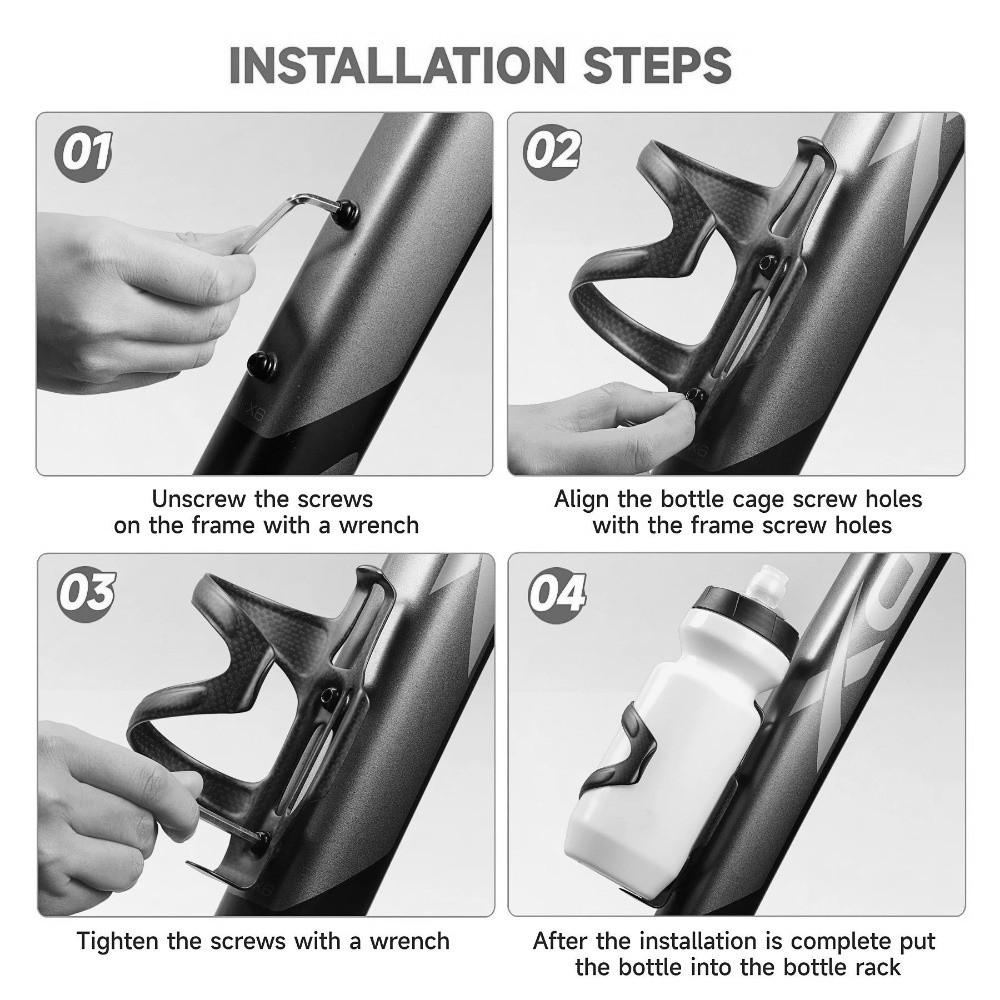 Ultralight Water Bottle Cage Lightweight Bicycle Water Bottle Cage  Cycling Accessory