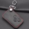 Jingyuqin 3 Buttons Leather Car Key Protection Case Cover For Renault Megane R.S. Scenic 3 Buttons Card Key Case Shell Cover