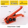 PET/PP Plastic Steel Strap Manual Tensioner & Pliers for Packaging & Bundling