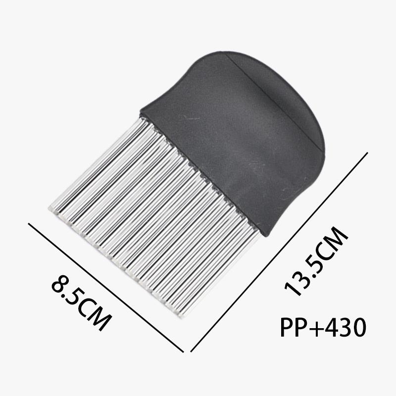 Wolf Potato Slicer Stainless Steel Corrugated Potato Slicer French Fry Cutter