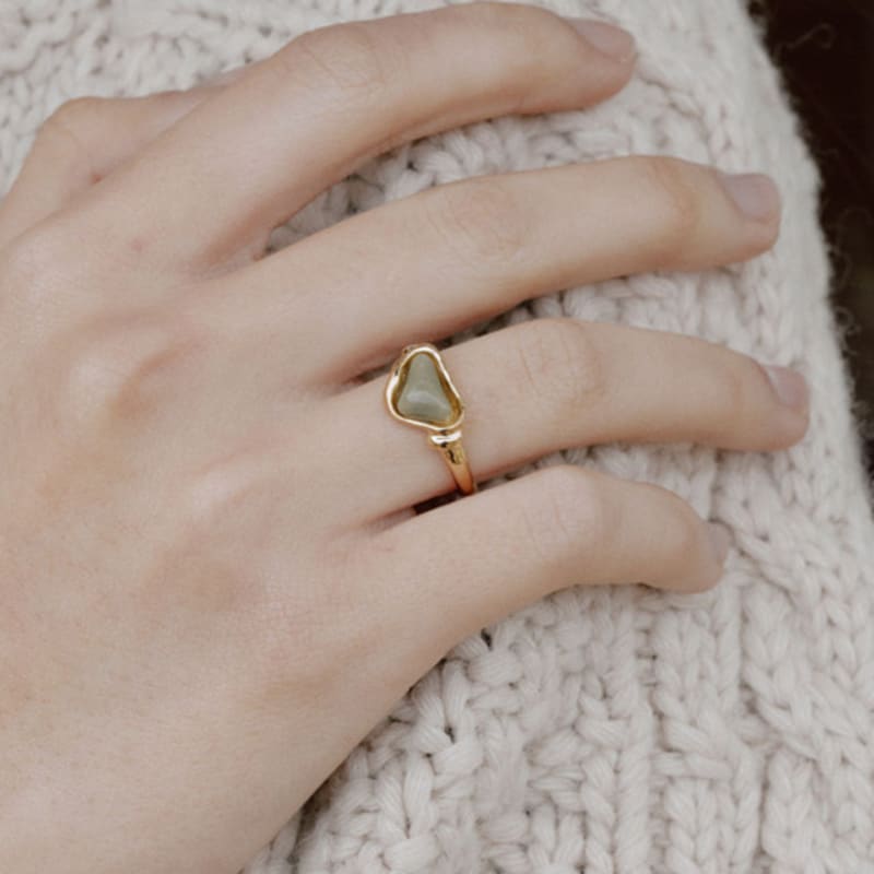 

DOL Antique Stone Ring[autumn leaves] Silver