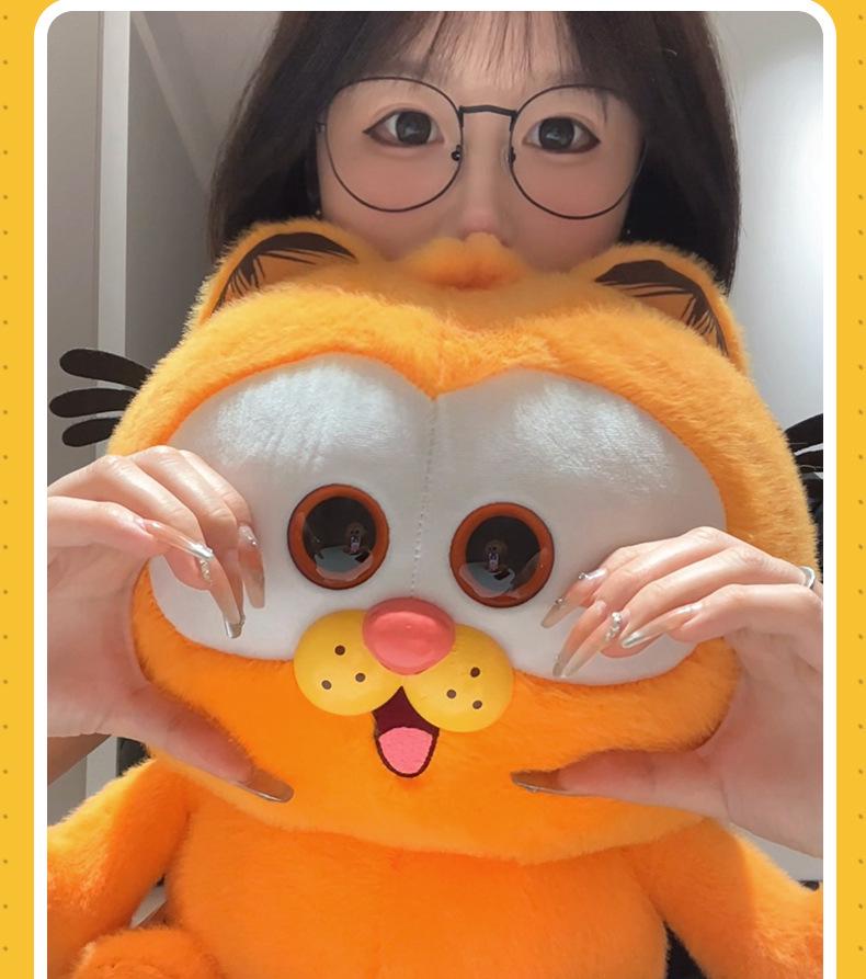 Authentic Little Garfield Cat Plush Toy - Kitten Pillow & Pendant Birthday Gift