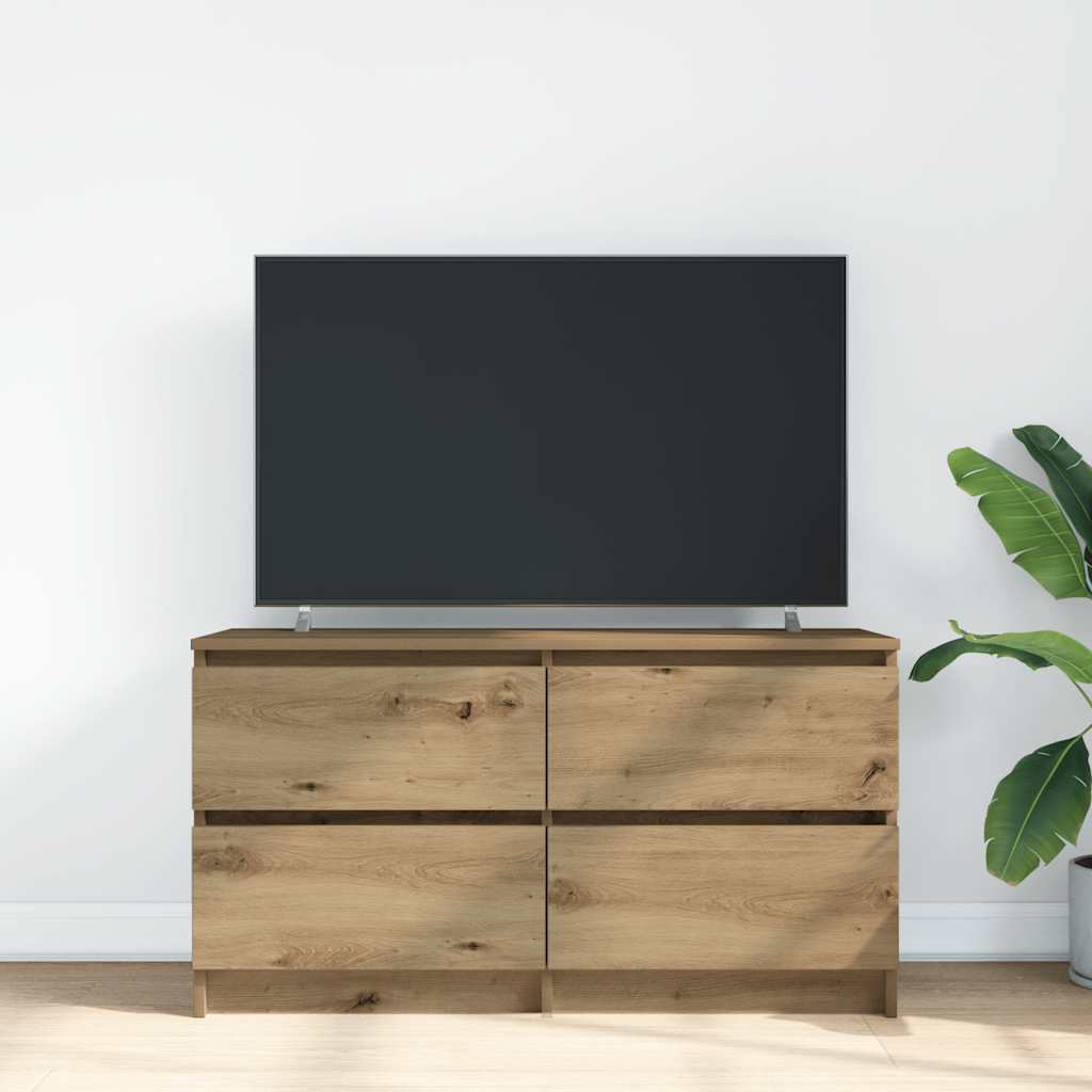 TV Cabinet Artisan Oak 100 x 35 x 54 cm Particleboard