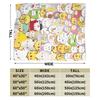 Molang Funny Cartoon Blanket Super Soft Cozy  Throw Blankets for Couch 50x60 Inch Multi-size Bedspread