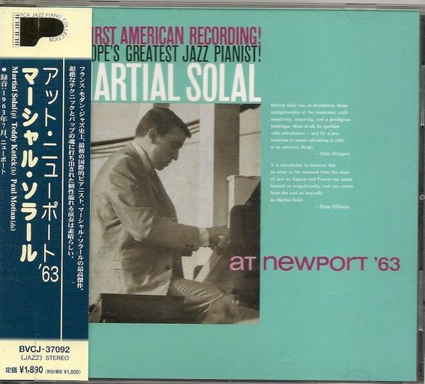 

CD MARCIAL SORAL At Newport 63 BVCJ37092 BMG 1999 Japan Jazz Used