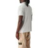 Stone Island Logo Short Sleeve Button Solid Polo Shirt Men polo shirts L1S152200008S0017-V0041