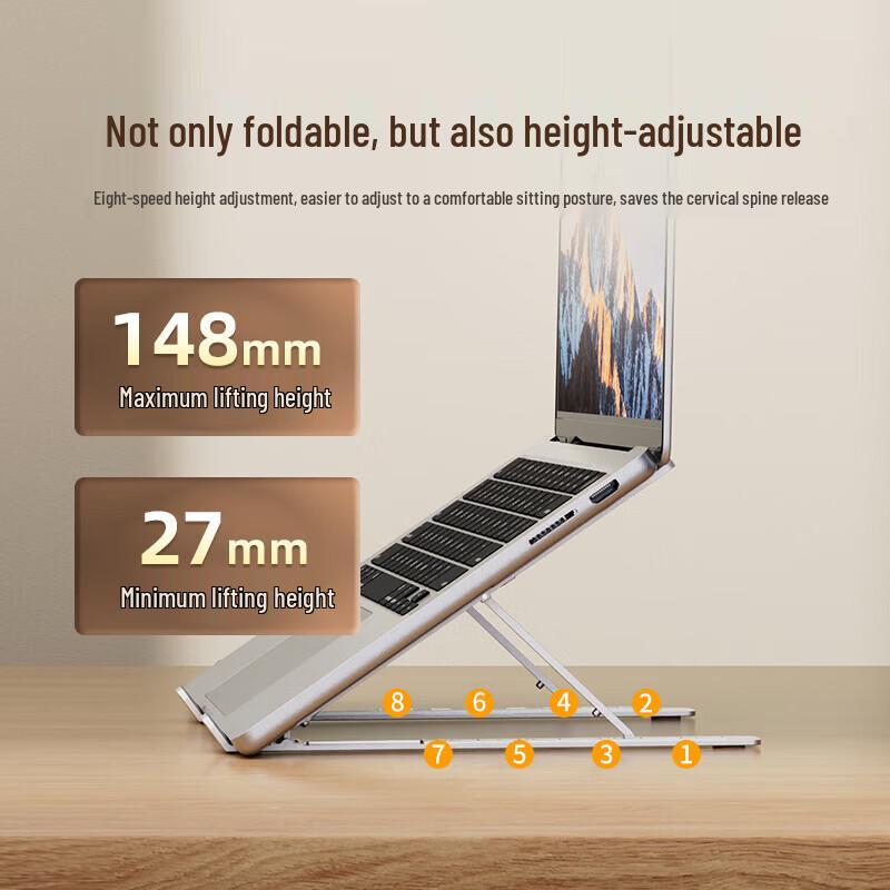 HP ZJ20 Portable Aluminum Alloy Folding Laptop Stand