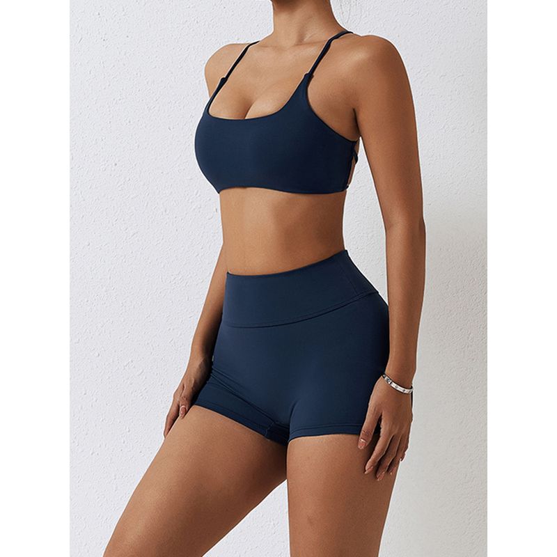 Special Offer Big Sale Beauty Back Exercise Underwear Women's Sexy Push Up Sling Vest Fitness Shorts Yoga Clothes Bra Set