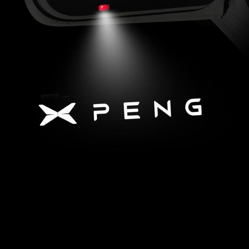 

2PCS For Xpeng G9 2022 2023 2024 2025 LED Car Logo Laser Projector Welcome Door Lights Lamps Projection Atmosphere Light