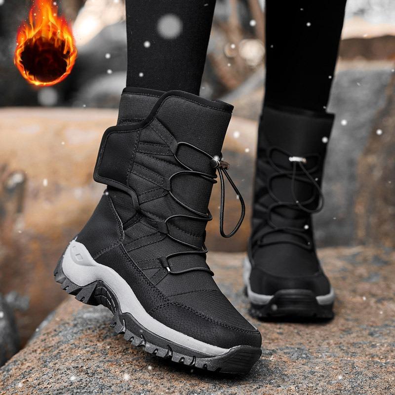 Winter Women's Boots Keep Warm Women Snow Boots Water Proof Plush Cotton Shoes Comfortable Women Shoes Fashion De Mujer